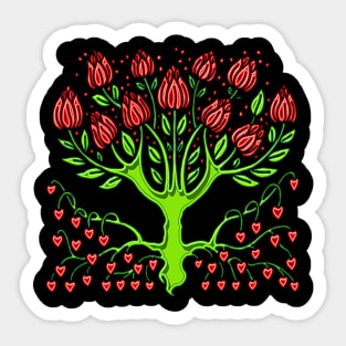 Tree of Love Sticker